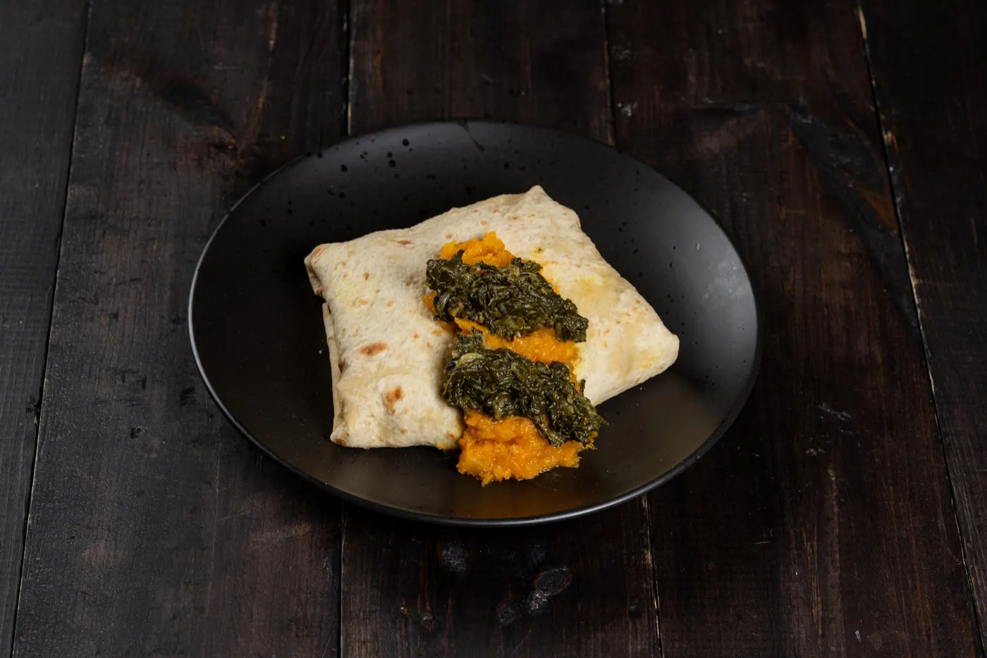 Pumpkin & spinach