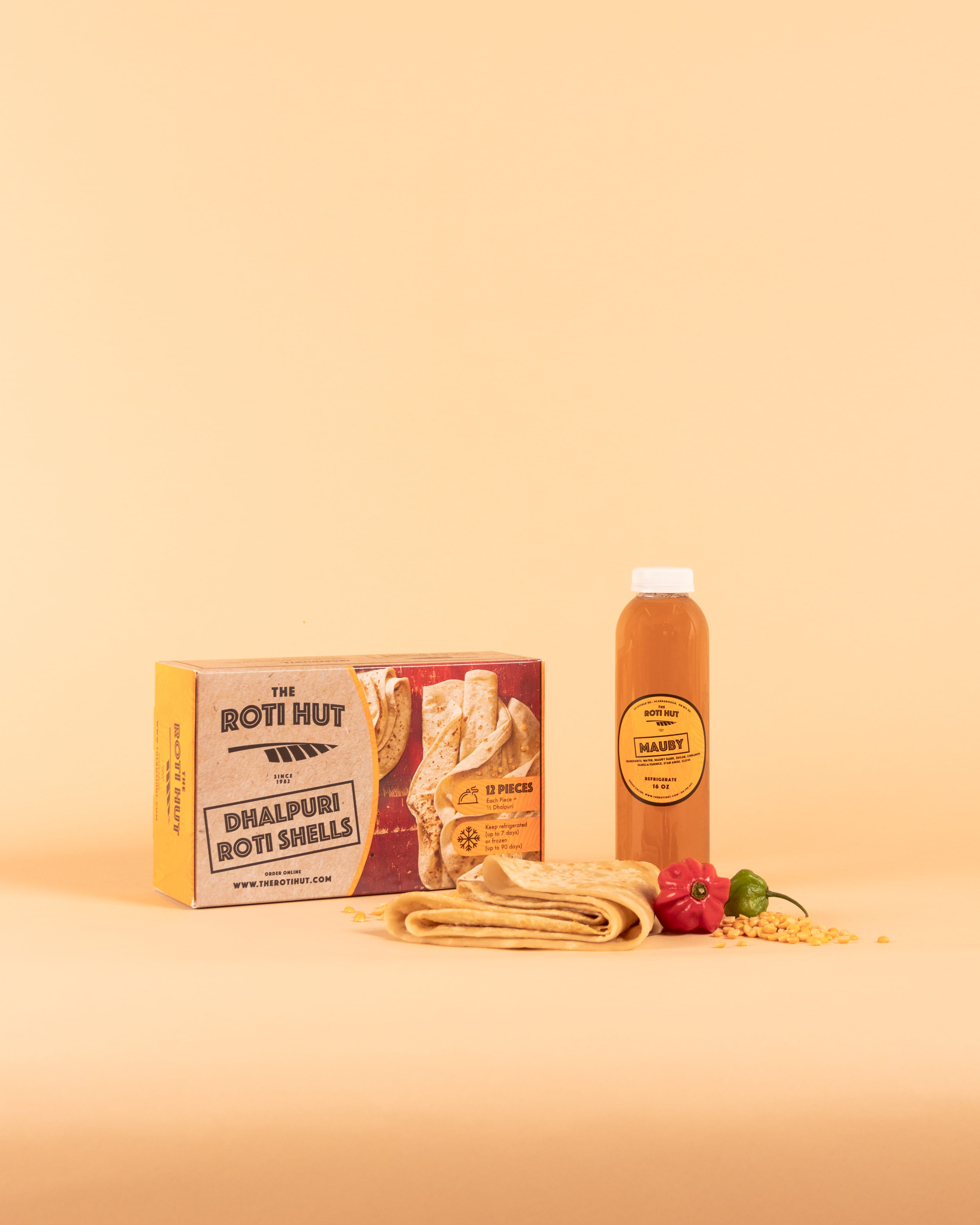 The Roti Hut Dhalpuri Roti Shells wholesale product